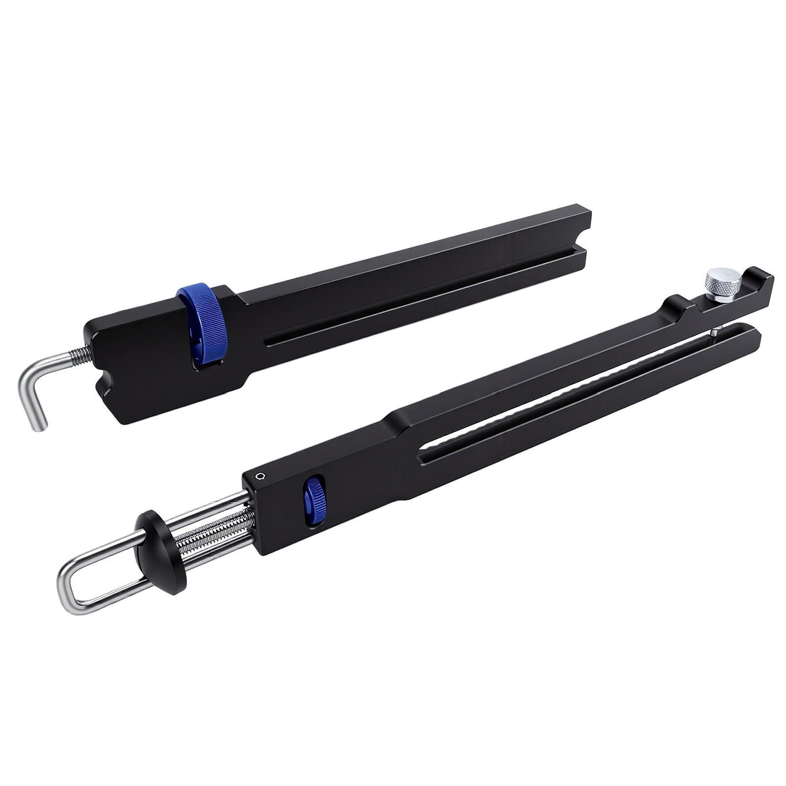 aqxreight Asta Regolabile per Supporto Portiera Auto, Asta Telescopica in Alluminio da 55cm con Portata Stabile per Riparazione Ammaccature e Supporto Coffano Motore