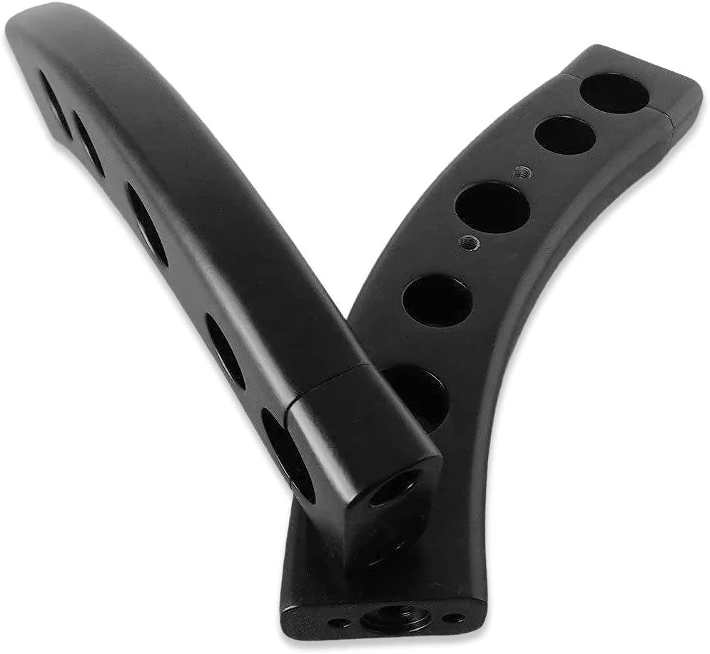 HTTMT MT030-004-1"- 1.25 inch Drop Motorcycle Handlebar Risers Compatible with 2006-2009 Suzuki Boulevard M109R Black