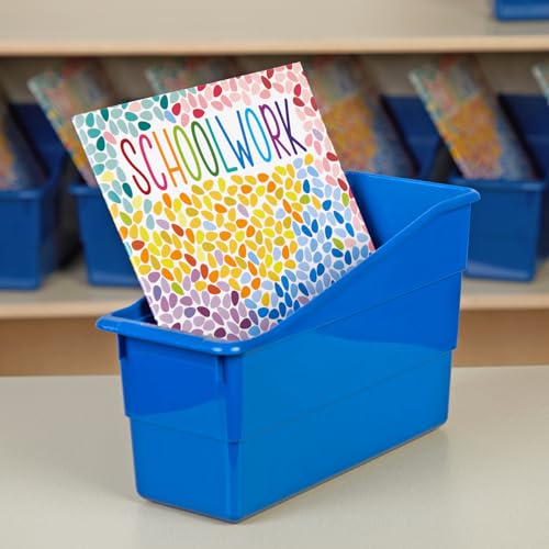 Image of Really Good Stuff Durable Book & Binder Holders 12-Pack, Blue