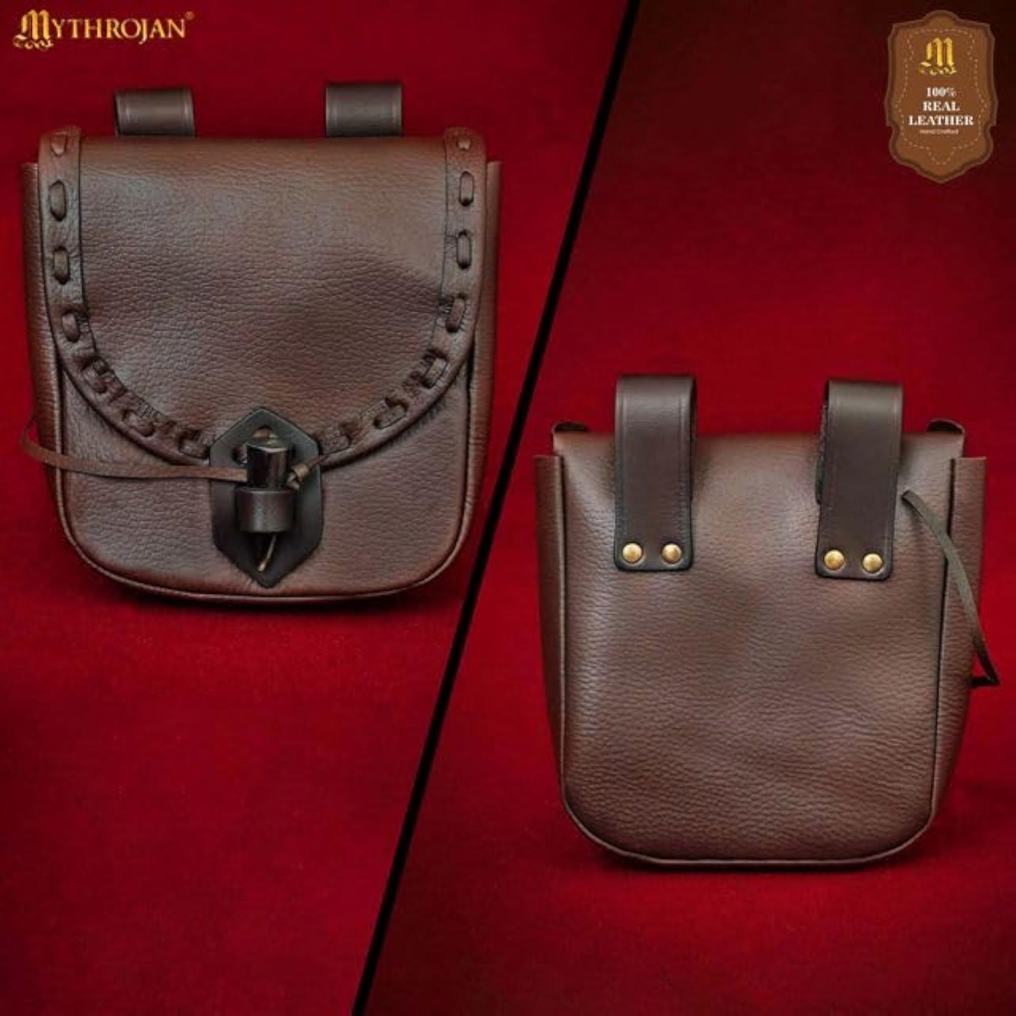 Medieval Leather Pouch Accessory