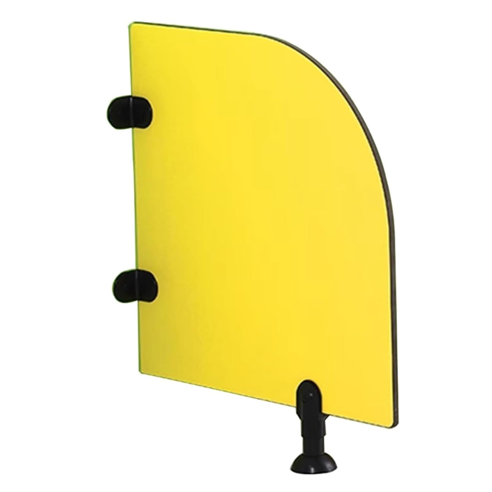 SXDMOUBK Kindergarten Urinal Partition - Cartoon Wooden Privacy Screen with PVC Bracket, Stable Structure, Ideal for Schools, Malls & Public Spaces (Yellow, 6)