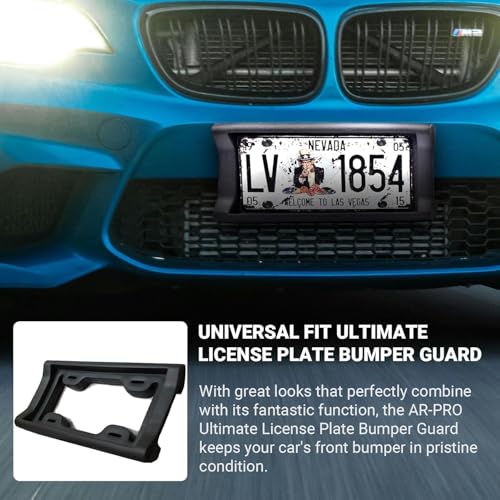 image for BLVD-LPF OBEY YOUR LUXURY License Plate Frame Bumper Guard Screws Incl