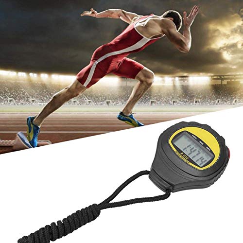 Candeon Digital Stopwatch Timer, Referee Timer Exercise Timer with Watch Alarm Time and Calendar Mode, Large Screen Display Waterproof - Image 2