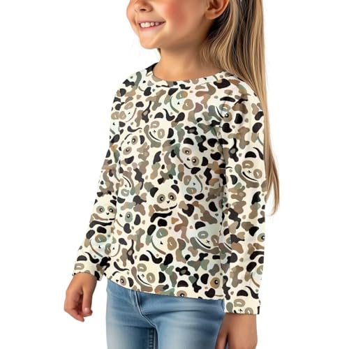 Image of Uourmeti Girls Graphic Tees Long Sleeve T Shirts for Teens Casual Tshirts Junior Sportswear Fall Tops