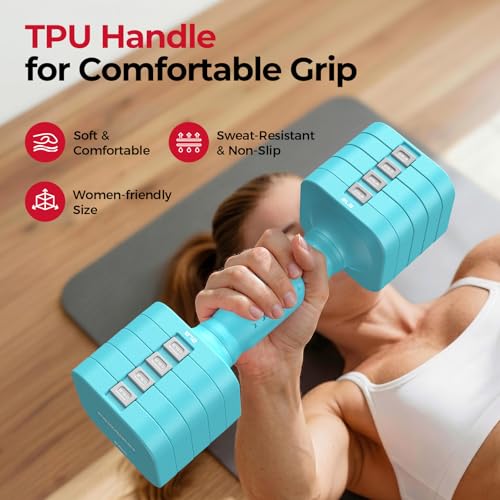 Adjustable Dumbbells Set 52.5 lbs