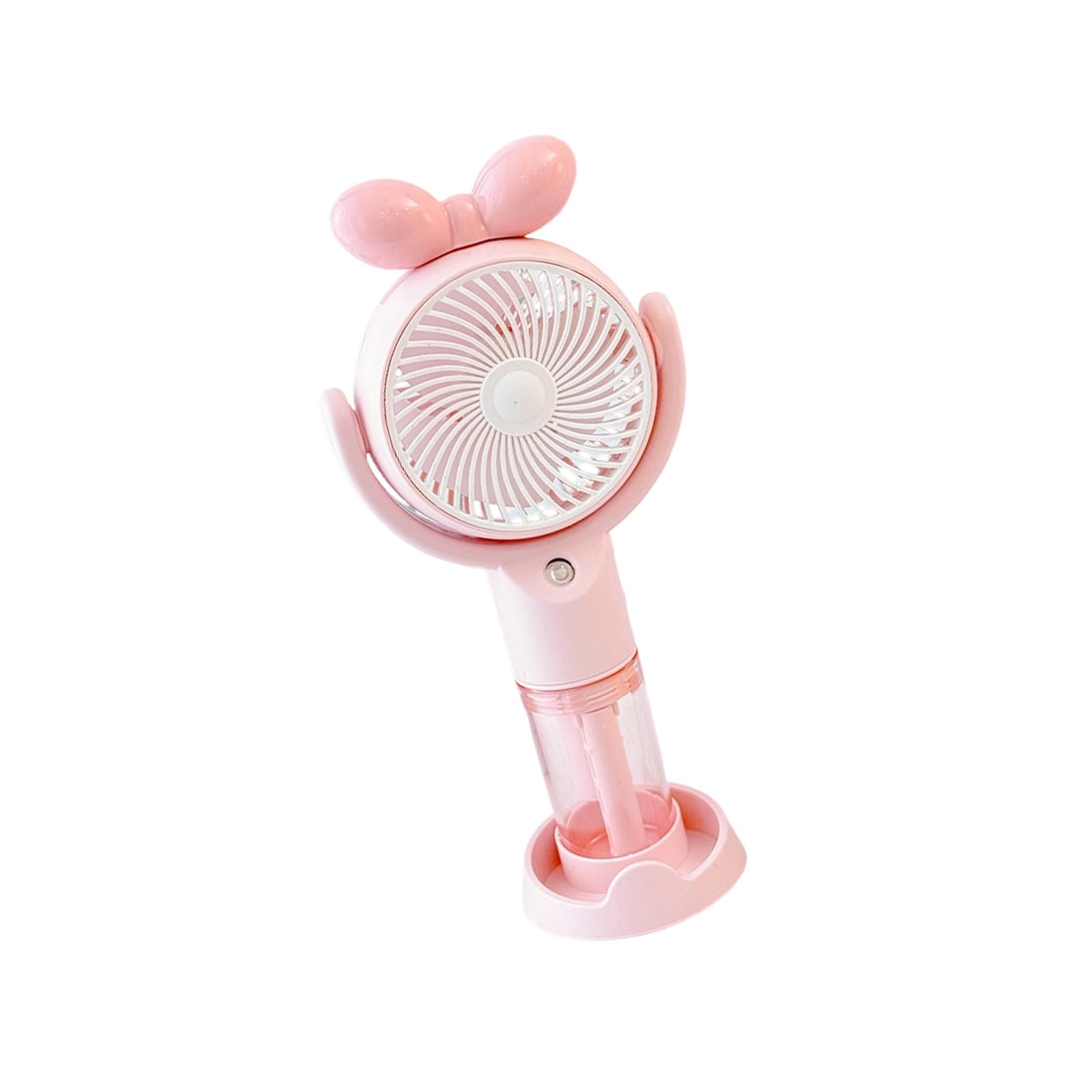 Jazuaiao Misting Fan Portable, Rechargeable with Sprayer, 3 Speed for Makeup Travel Camping Handheld Fan