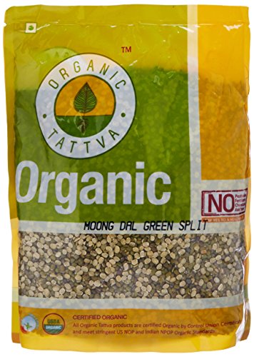 Image of Organic Tattva Moong Dal Green Split, 1kg