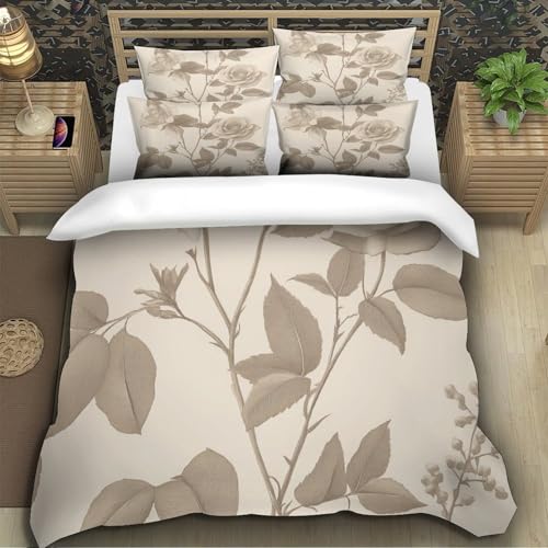 Parure de lit 3D confortable housse de couette microfibre Saint-Valentin 200x200 - 5