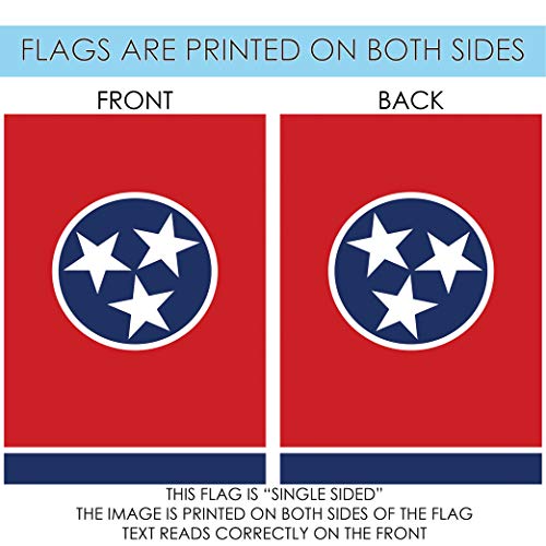 Toland Home Garden Tennessee State Flag 28 X 40-Inch Decorative Usa-Produced House Flag #TOP4