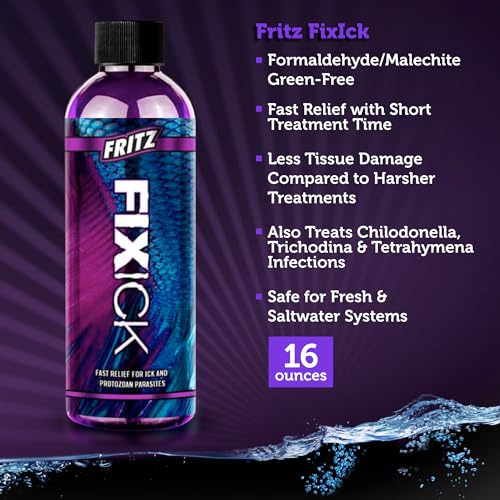 Fritz Aquatics FixIck Treatment for Fresh and Saltwater Fish (16 oz) by Fritz Aquatics - Used condition - Image 2