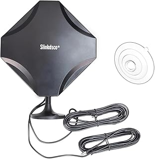 MIMO Antenna External 4G LTE 5G Dual TS9 Magnetic Base/Suction Antenna Compatible with Netgear AT&T Nighthawk M6 Pro MR6110 MR6500 M1 MR1100 LB1120/21, LB2120 Hotspots Router, Slinkdsco