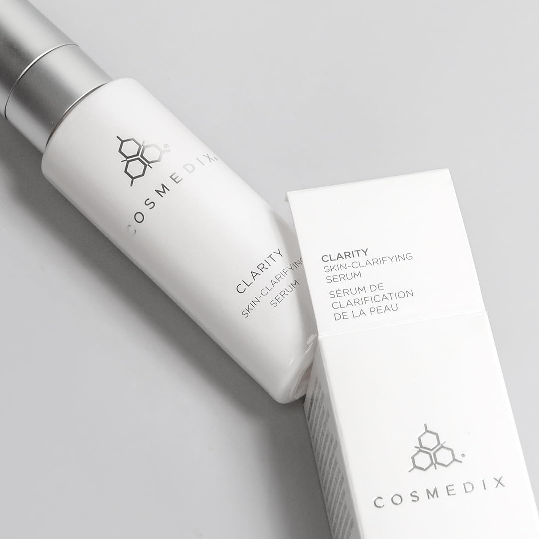 COSMEDIX Clarity Skin-Clarifying Serum - Moisturizing Facial Serum for Smoother, Clearer-Looking Skin & Natural Glow - Moisture-Rich Skin Care for Fine Lines & Uneven Skin Tone - Image 11