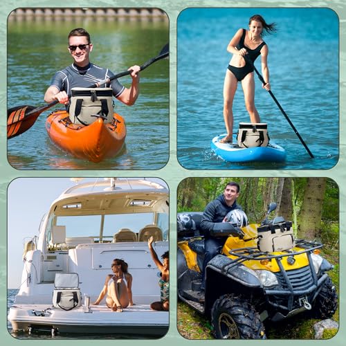 Image of CAMPERVAN DAN Paddle Board Cooler 11 inchx8 inch - Multifunctional Kayak Cooler, SUP Board Bag, Paddleboard Deck Bag - Large Capacity Waterproof Cooler for Paddle Board