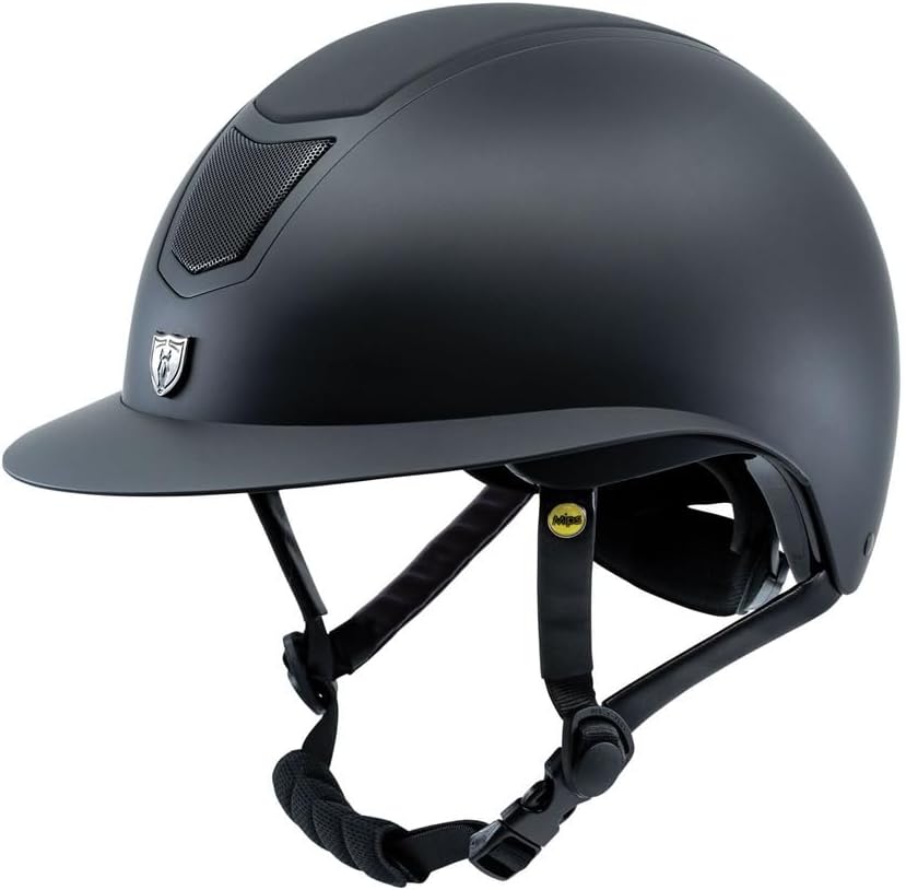 Tipperary Equestrian Horse Riding Helmet - Windsor - English Style Protective Horseback Riding Apparel - Customizable Fit and Cooling Ventilation