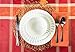DII Woven Paper Tabletop Collection Holiday or Event Décor, Round Placemat Set, 15