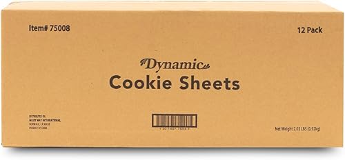 Miniatura 7 de Dynamic Hojas de aluminio para galletas de tamaño medio, 24 unidades, tamaño de bandeja 16.24 x 11.42 x 0.86 pulgadas, resistentes, desechables,