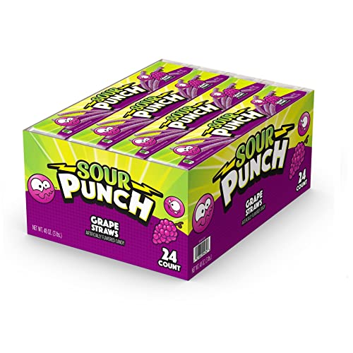 Sour Punch Straws 2 oz Pack de 24 miniatura 1