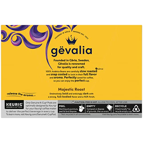Gevalia 3314967 Majestic Roast Bold Dark Roast K‐Cup Coffee Pods thumb #8