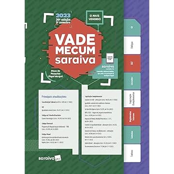 Capa do livro Vade Mecum Saraiva - Tradicional - 36ª edição 2023