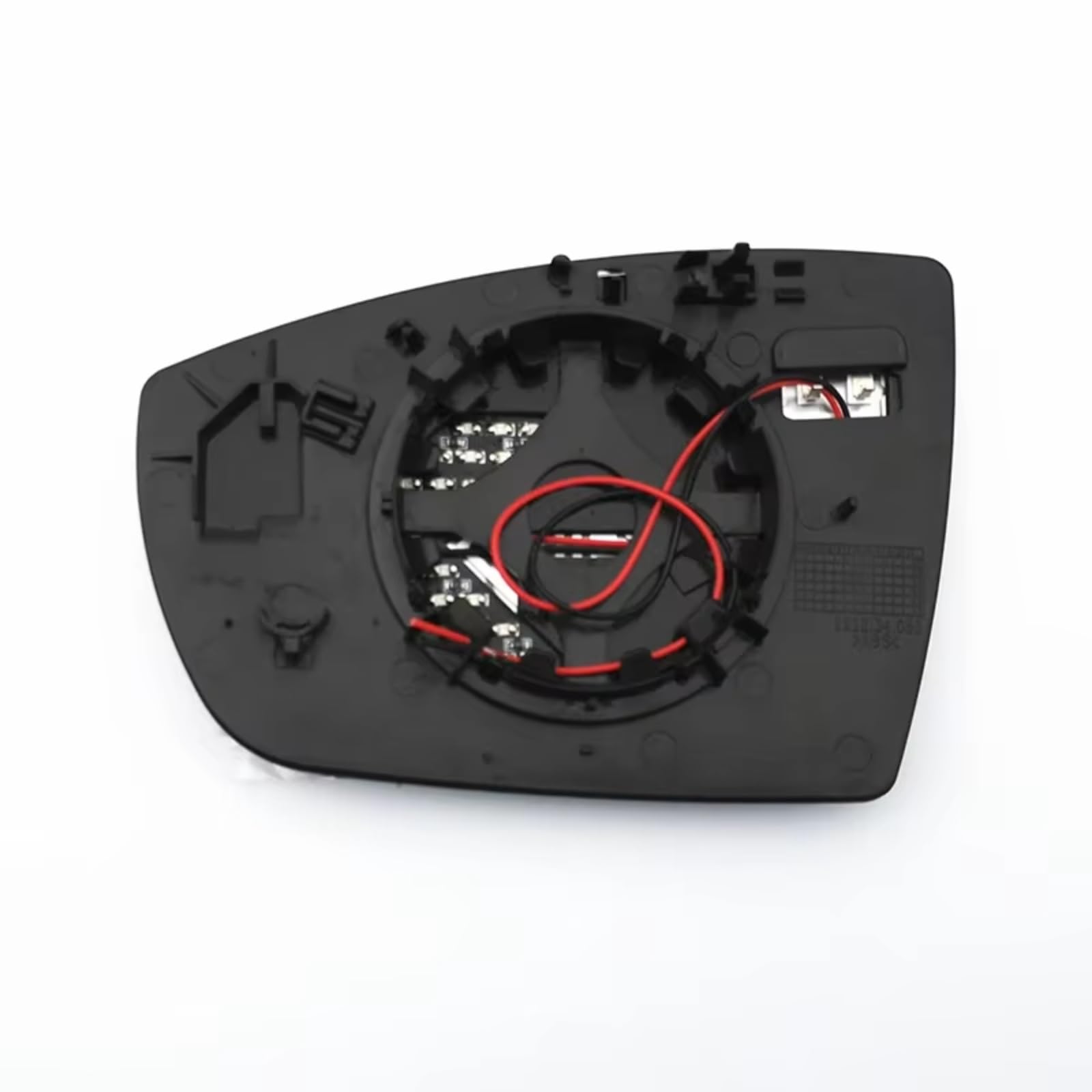 Generico Vetro Portiera Auto Compatibile con Ford per Kuga 2013-2019 2 Pezzi Blu Specchietto Retrovisore Laterale in Vetro Riscaldato Angolo Ampio Antiabbagliamento Indicatore di Direzione