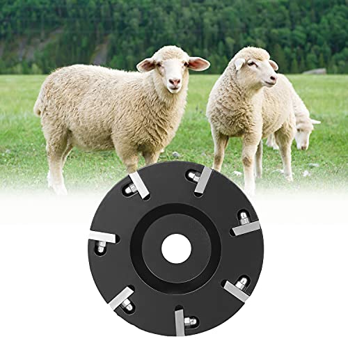 Image of Zinc Alloy Livestock Hoof Trimming Disc Plate With 7 Blades - Grinding Discs Claws Care Tool
