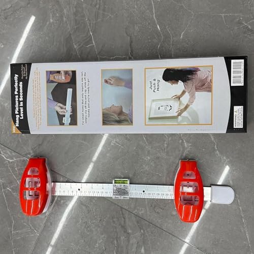 Level Ruler with Magnetic Nail Starter