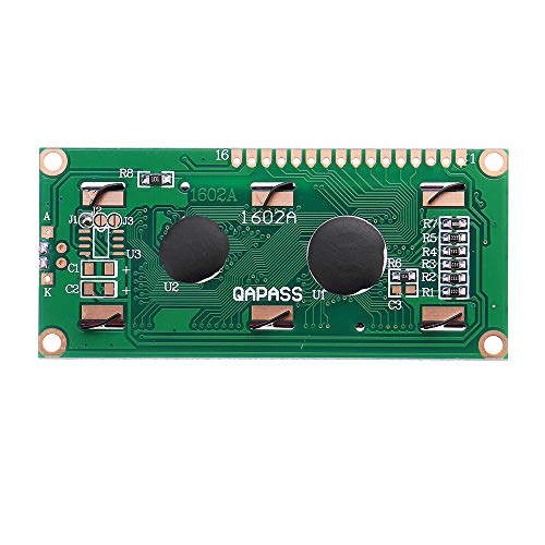 Mdulo electrnico 5pcs 1602 de carcter LCD Mdulo de luz de fondo azul Equipo electrnico de alta precisin