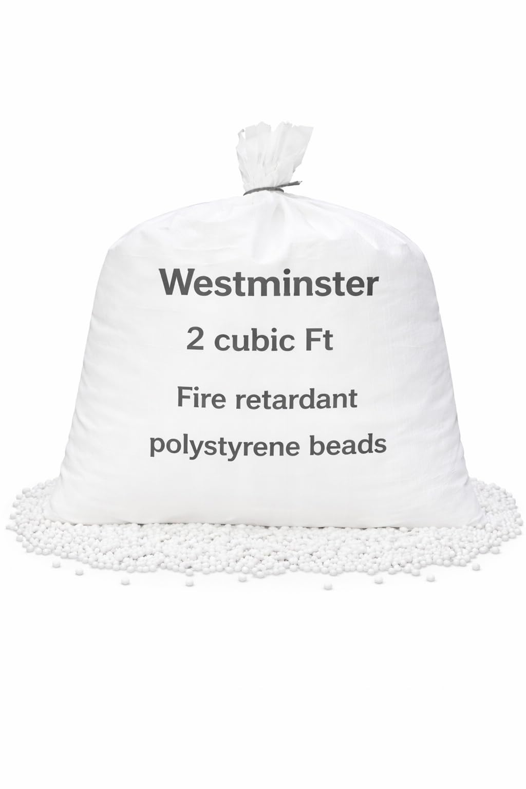 Bean Bag Filling Refill Booster Polystyrene Extra Beads Top Up Bag Beans Balls Various Sizes (2 Cubic Feet)