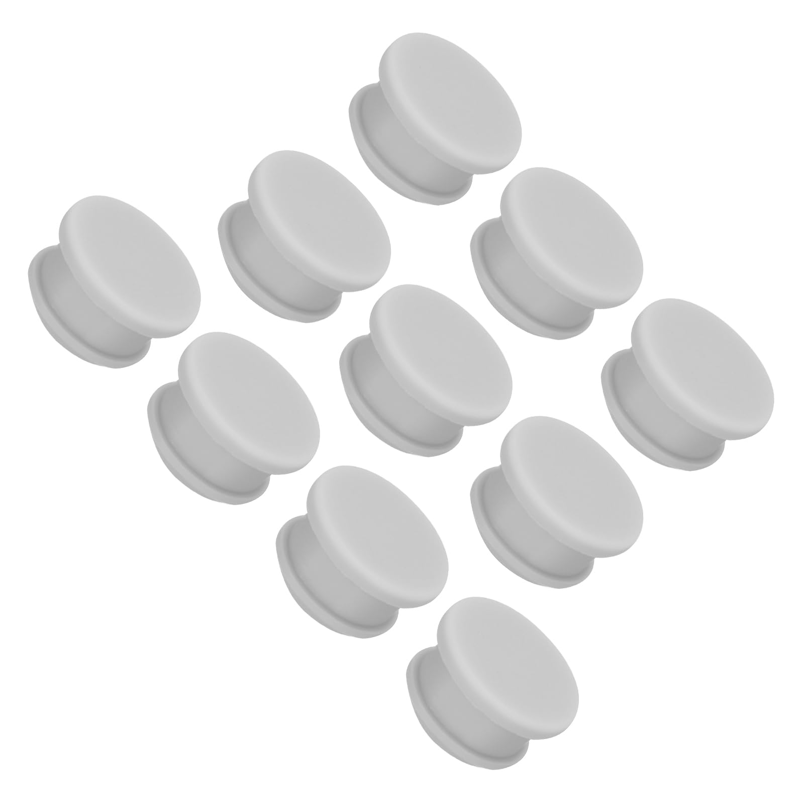 QUARKZMAN Siliconen Stoppen – 20 Stuks Zwart, 8 Mm Montagegat, Waterdicht En Veelzijdig Voor Buizen, Flessen En Meer