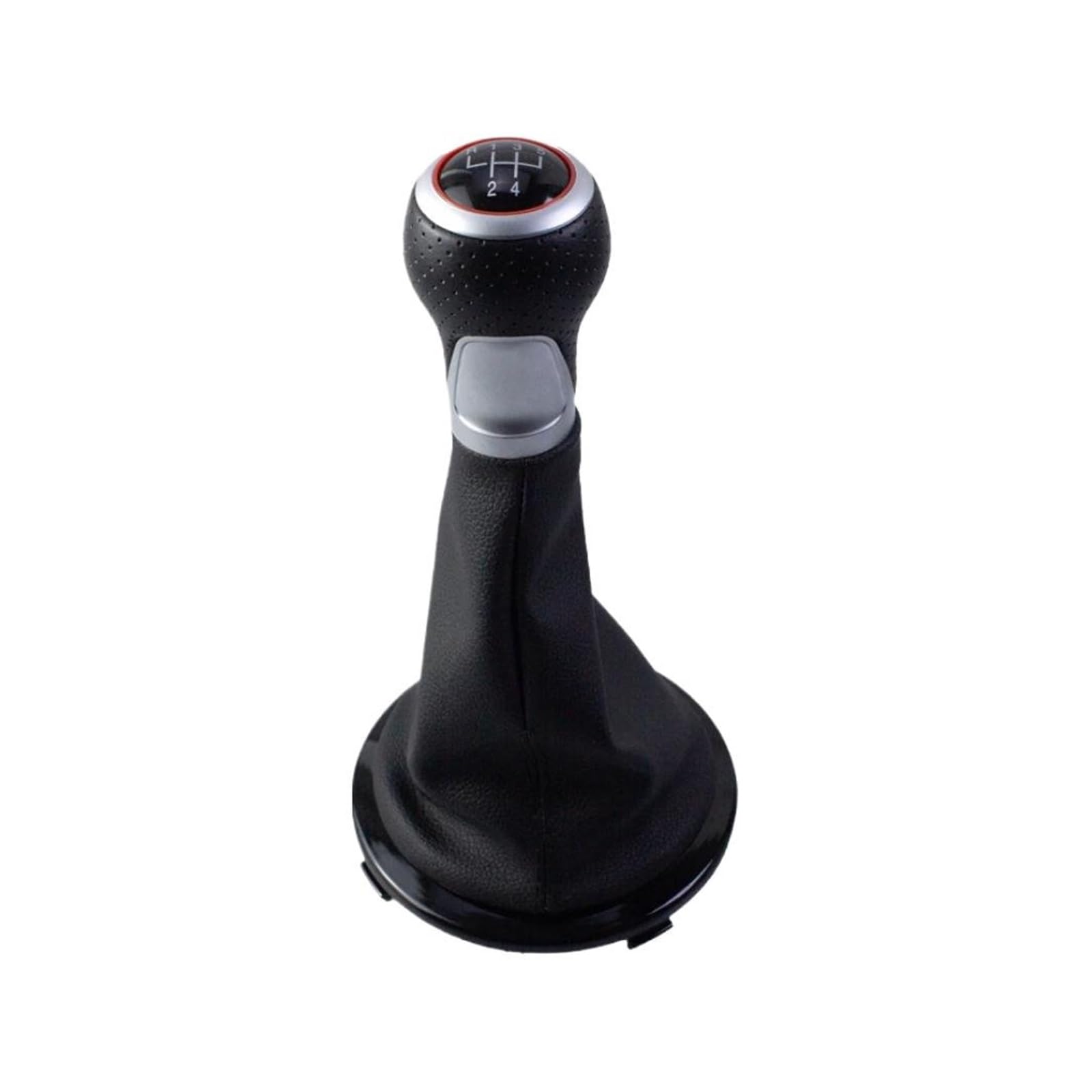 Mkgkacvcpt Black 1 For Vw Gol G4 G5 Shift Lever Knob Black/Red Style
