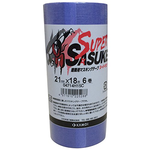 カモ井 SUPER SASUKE 建築用 21mmX18M 6P