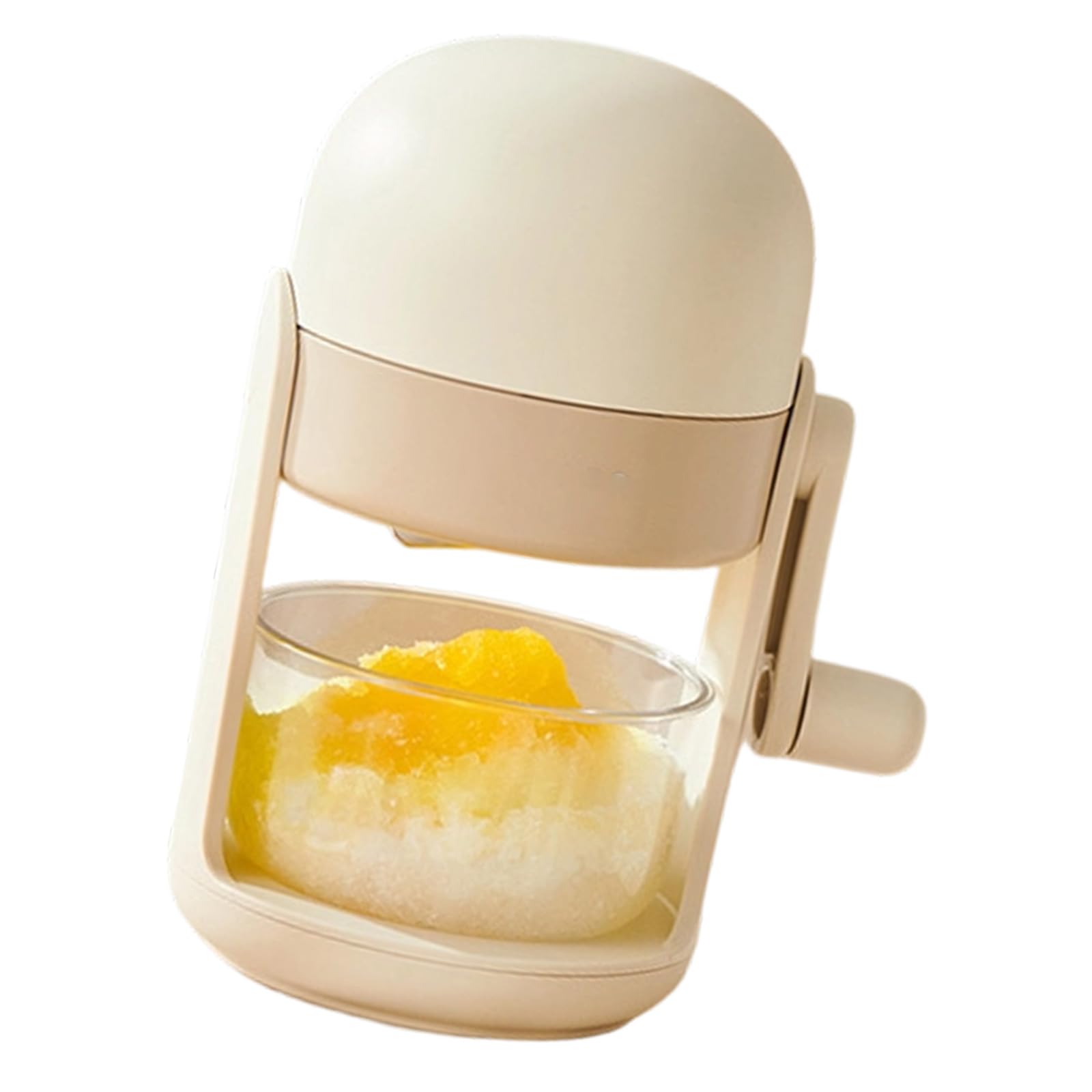Tsophreniq Hand Operated Ice Shaving Device Great for Camping and Home Gatherings Simple Setup Denial Power Needed Home Ice Crusher