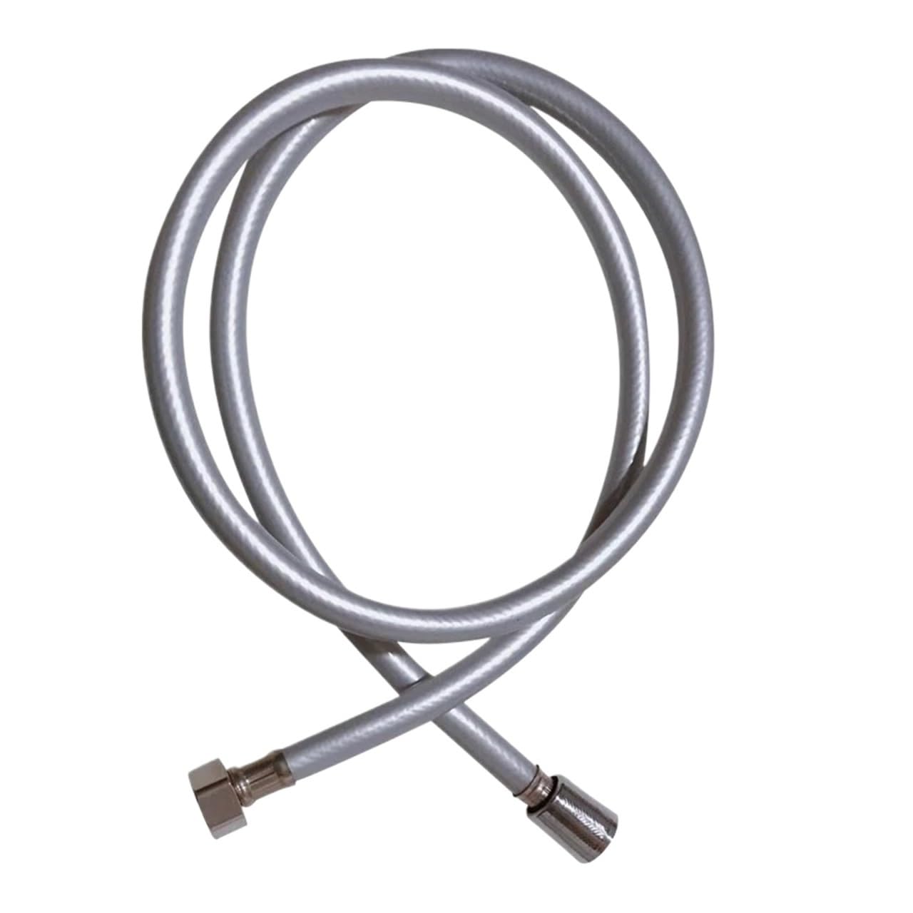 Manguera de ducha universal, Flexo de ducha PVC G1/2 Universal 120/150/200cm Plata