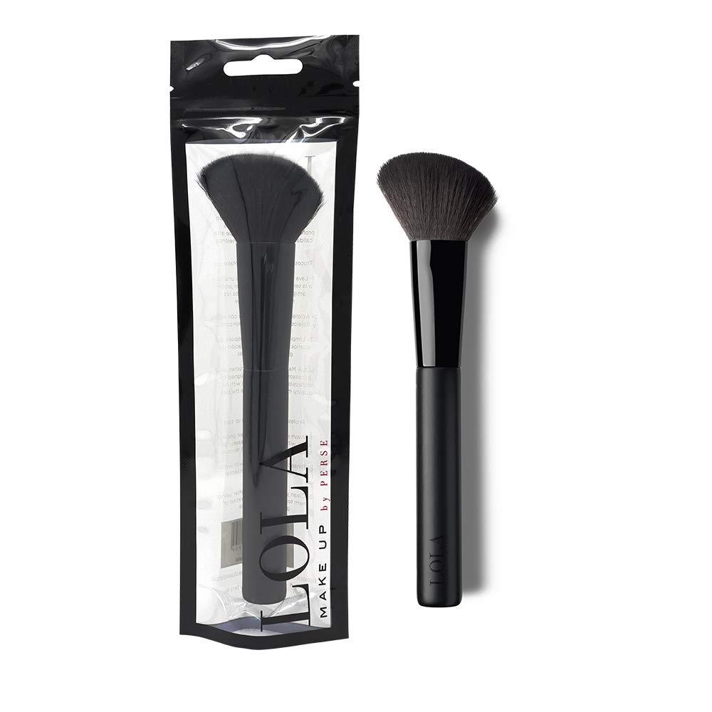 Lola Make-Up Professional Blush Brush, Contours & Blends , Durable, Washable Vegan, Cruelty Free