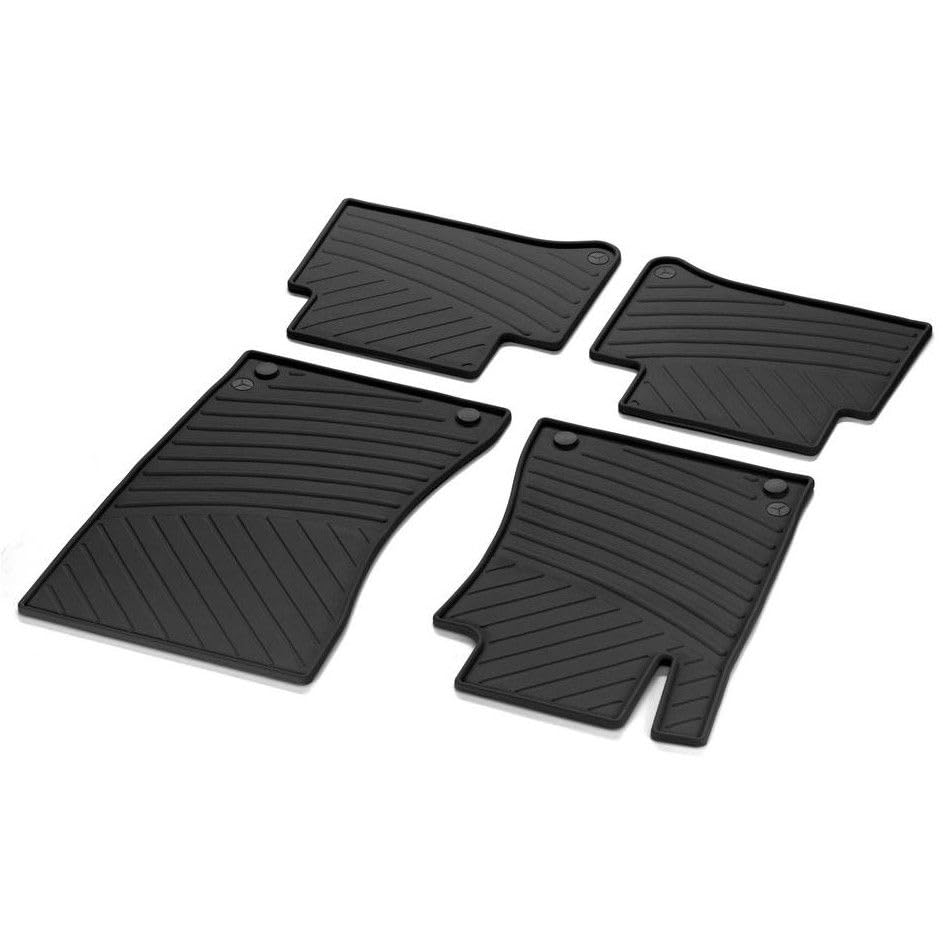 Tapis de sol caoutchouc Mercedes W211 contre la boue et l'usure