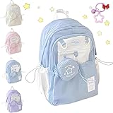 pc portable essentiel b smart'mouv Adorable et spacieux Ce charmant sac à dos présente une palette de couleurs inspirée de la dopamine et un grand espace (16,7 × 13 pouces) for les ordinateurs portables, les cahiers et les essentiels du quotidien. Plusieurs poches ajoutent une commodité supplémentaire.