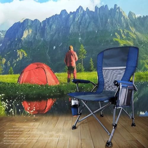 Modern Stainless Steel Outdoor Folding Beach & Camping Chair Portable Fishing Chair