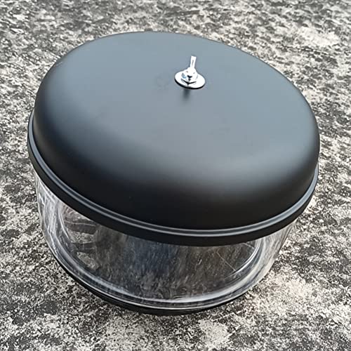 Pvczool Universeller Zyklonfilter, 8,9 cm (3,5 ), Vorreinigerkopf, Eingang für Ram, Sandbecher