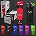 Produktbild We R Sports Shaker Flasche Protein Shaker Tasse Mit Protein Fach & Protein Mischer 350ml (Red)