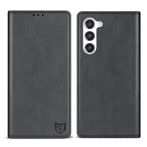 Image of ZZXX for Galaxy S23 Plus Wallet Case Strong Magnetic 6.6 inch,Grey