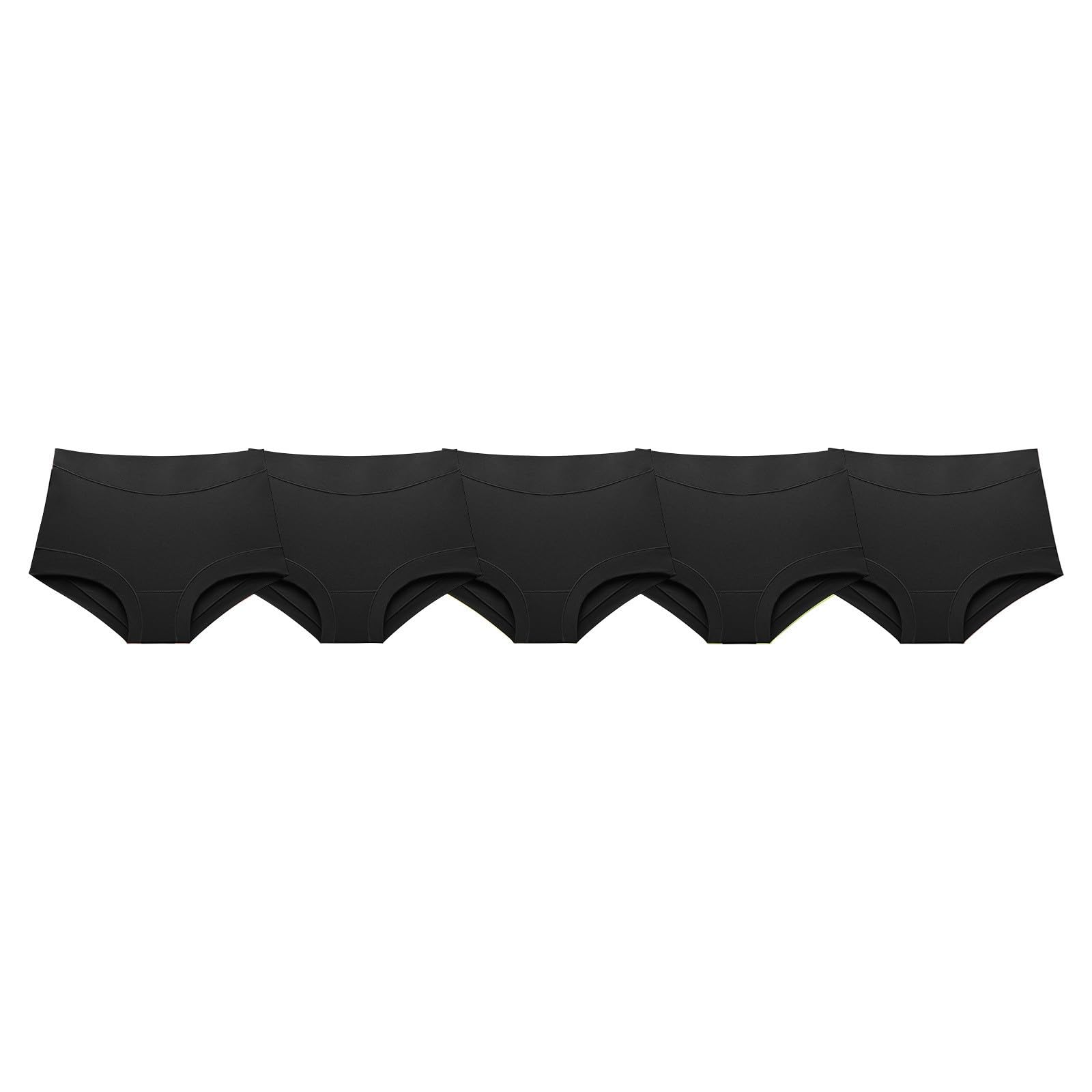 Genérico Bragas Mujer Reductoras Altas Pack de 5 Braguitas Mujer Talla Grande Push Up Panties Calzones Transpirables Comodos Suave