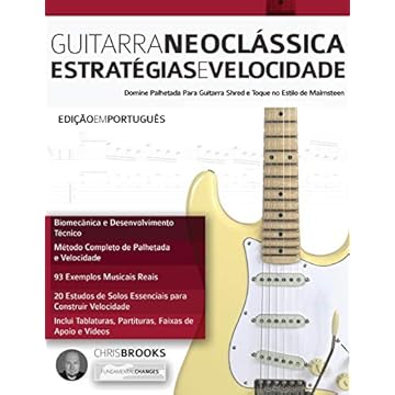 Capa do livro Guitarra Neoclássica: Estratégias e Velocidade