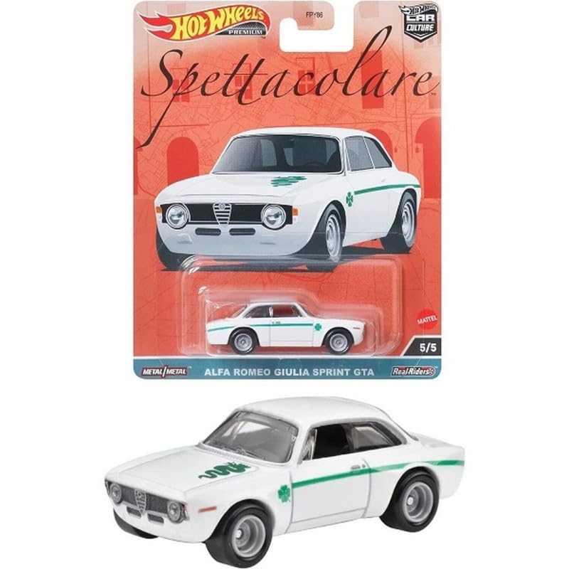 Hot Wheels Car Culture Spettacolare Alfa Remeo Giulia Sprint GTA