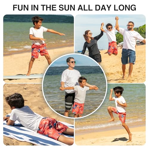 Image of Kanu Surf Boys' Avalon Quick Dry UPF 50+ Beach Swim Trunk