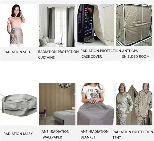 Faraday Tissu EMF Isolant Anti-Interférence pour Rénovation de Maroquinerie - 7