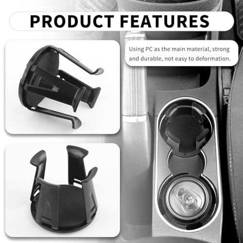 Portavasos universal ajustable para autos 2 unidades miniatura 3
