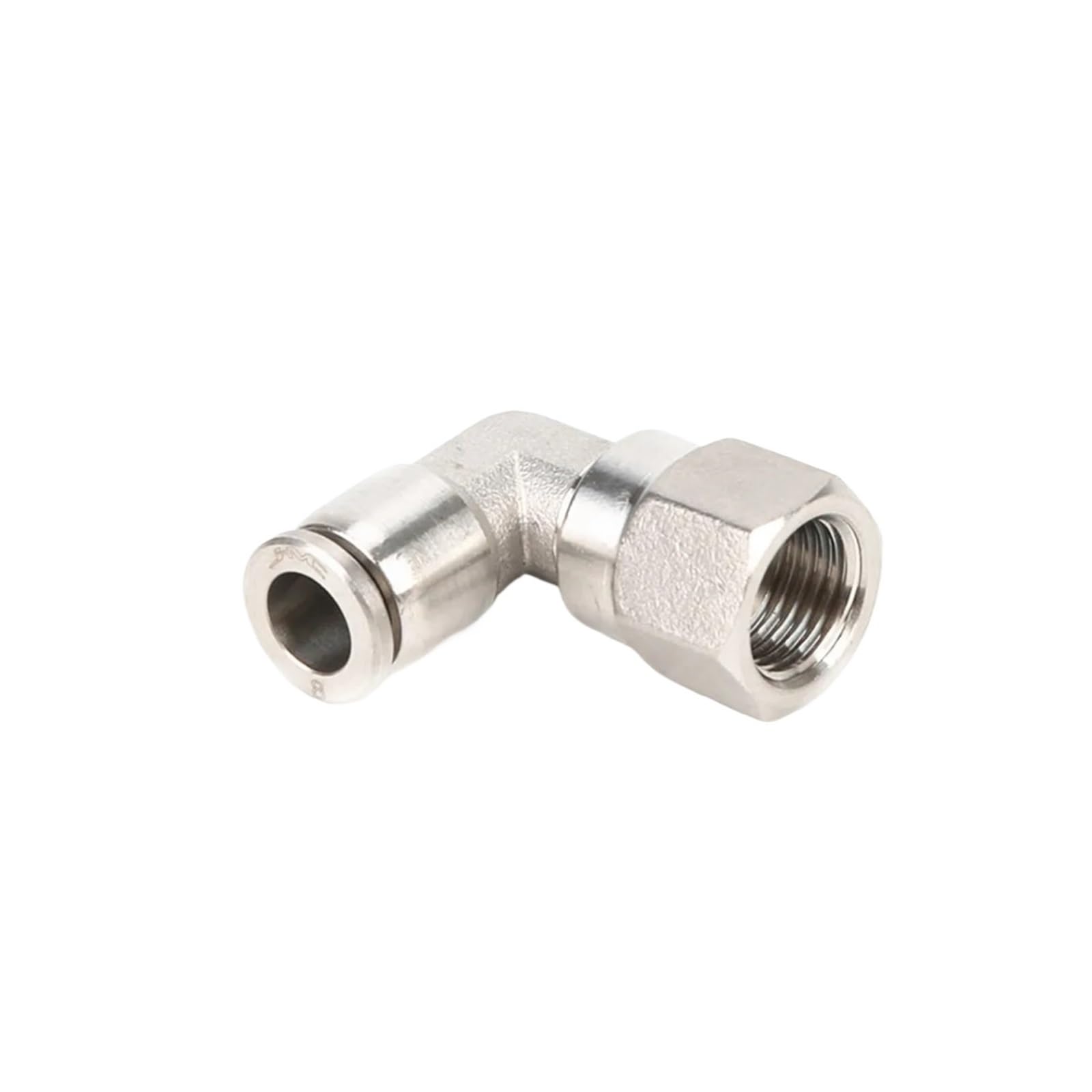 Conector rápido neumático de acero inoxidable 304 con rosca hembra BSP