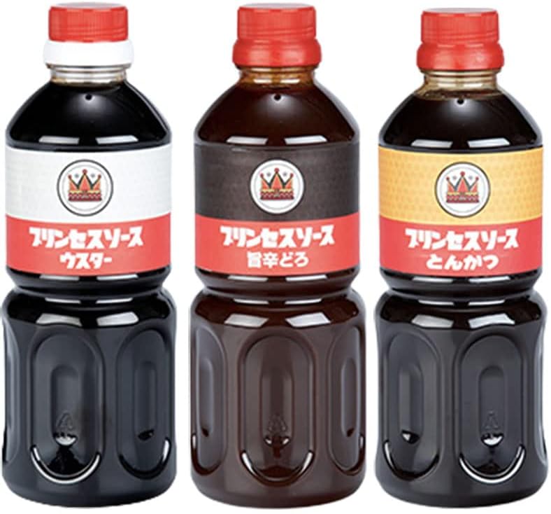 Amazon 平山食品 プリンセスソース 3種セット プラス１本 合計4本 ソース 旨辛どろ ウスター とんかつ 神戸 調味料 満点青空レストラン ノーブランド品 食品 飲料 お酒 通販