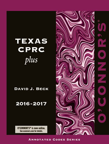 O'Connor's Texas CPRC Plus 2016-2017
