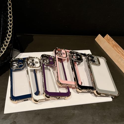 Coque iPhone 14 transparente rose antichoc pour une protection quotidienne - 7